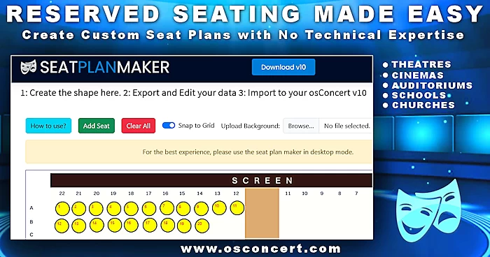 Reserved Seating For Theatres Made Easy