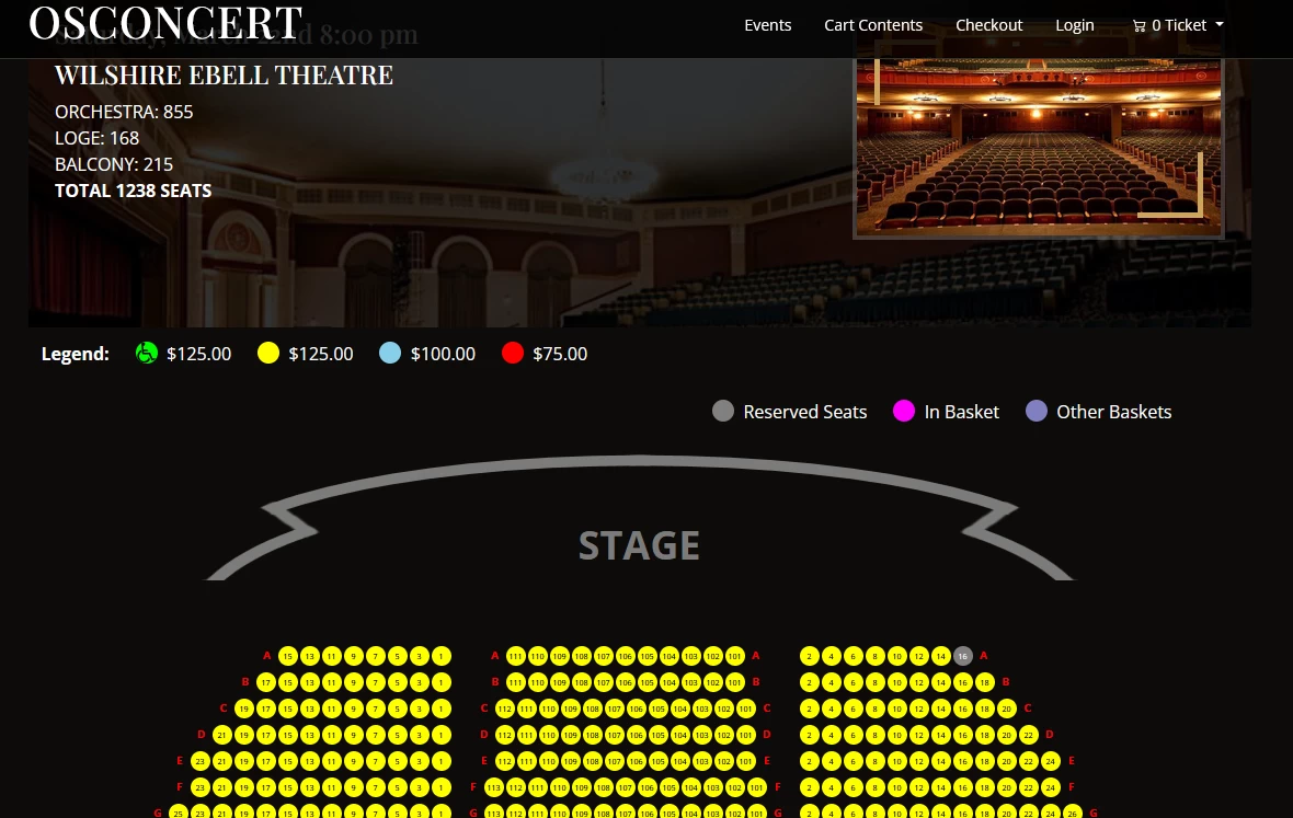 Seat Reservation Software