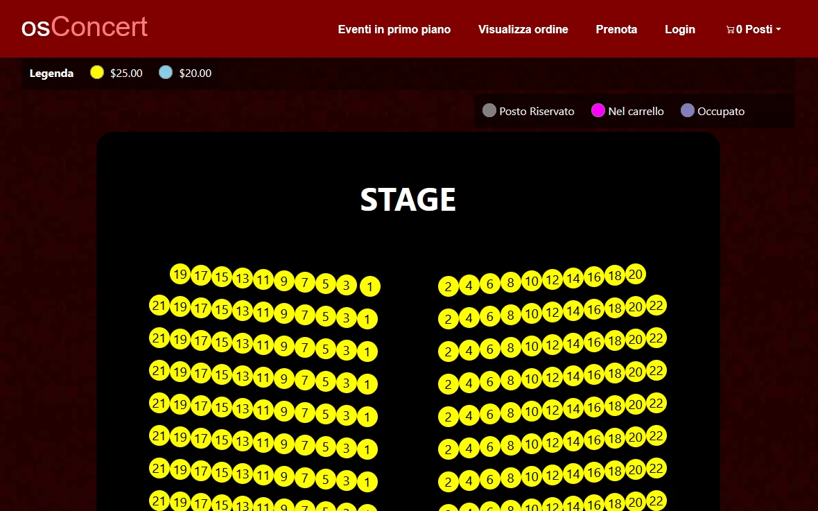 Theatre Seat Reservation